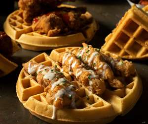 The Dirty Bird Chicken & Waffles Great White North 2  Kensington Ave Toronto On Canada